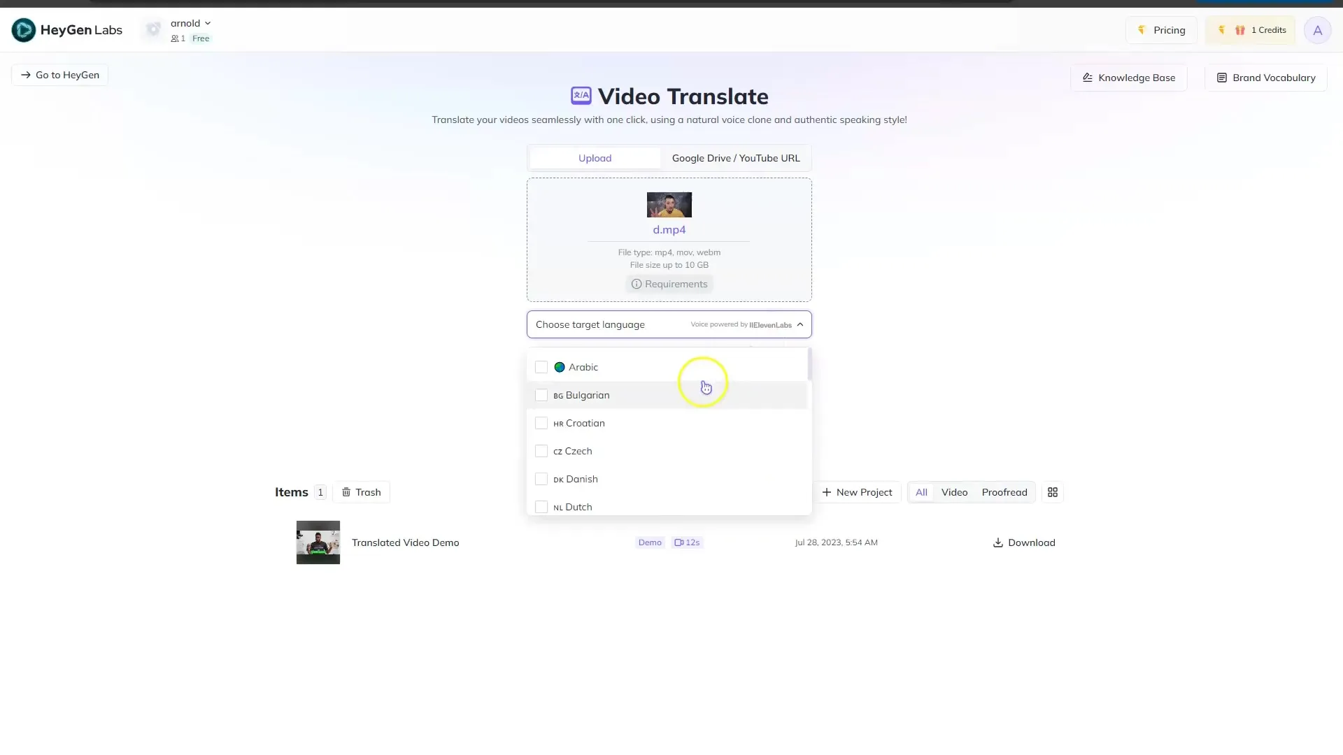 Membuat video KI dengan Heygen - Panduan lengkap