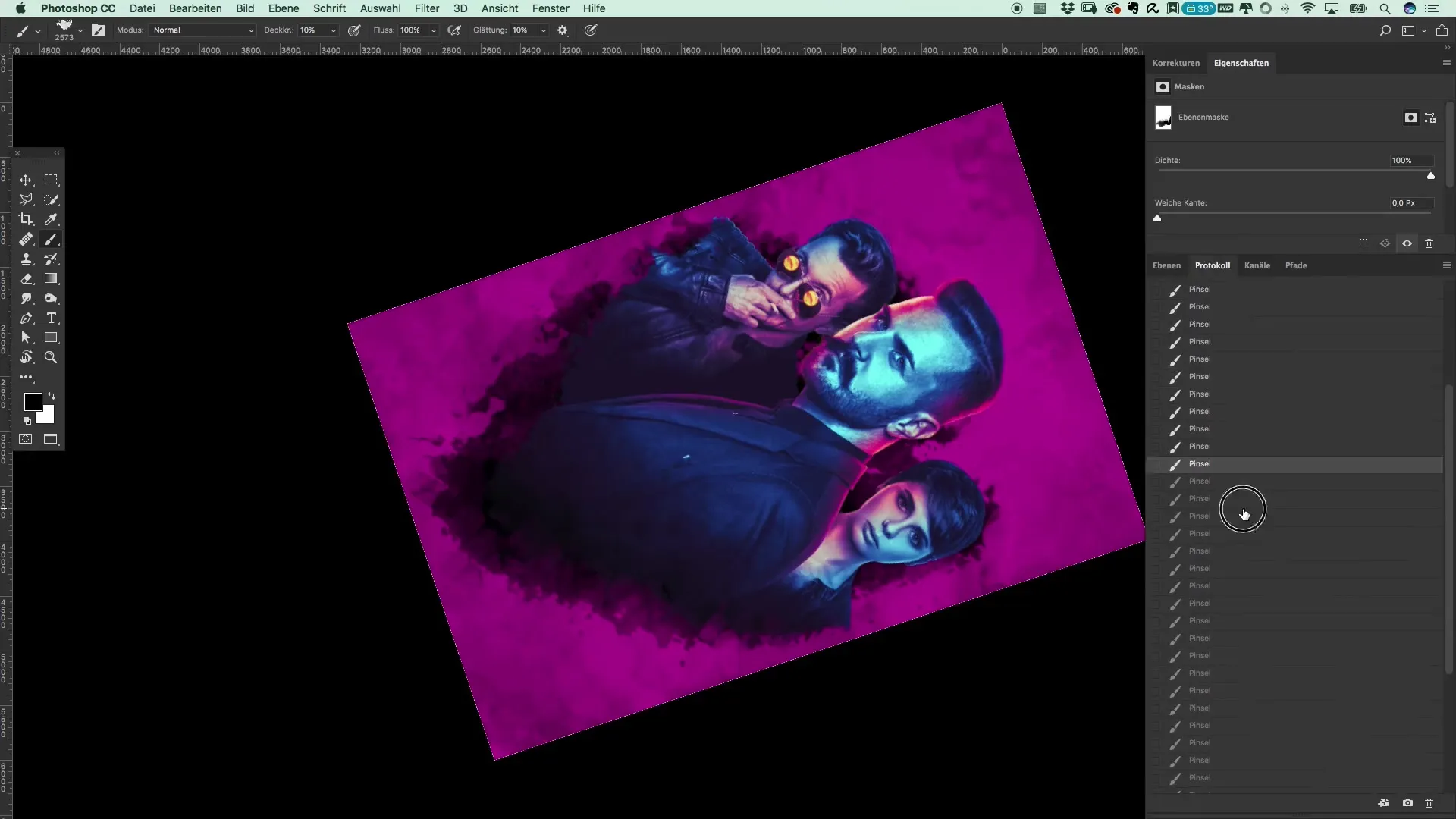 Filmplakat im Preacher-Stil mit Grunge-Effekt gestalten Filmplakat im Preacher-Stil mit Grunge-Effekt gestalten