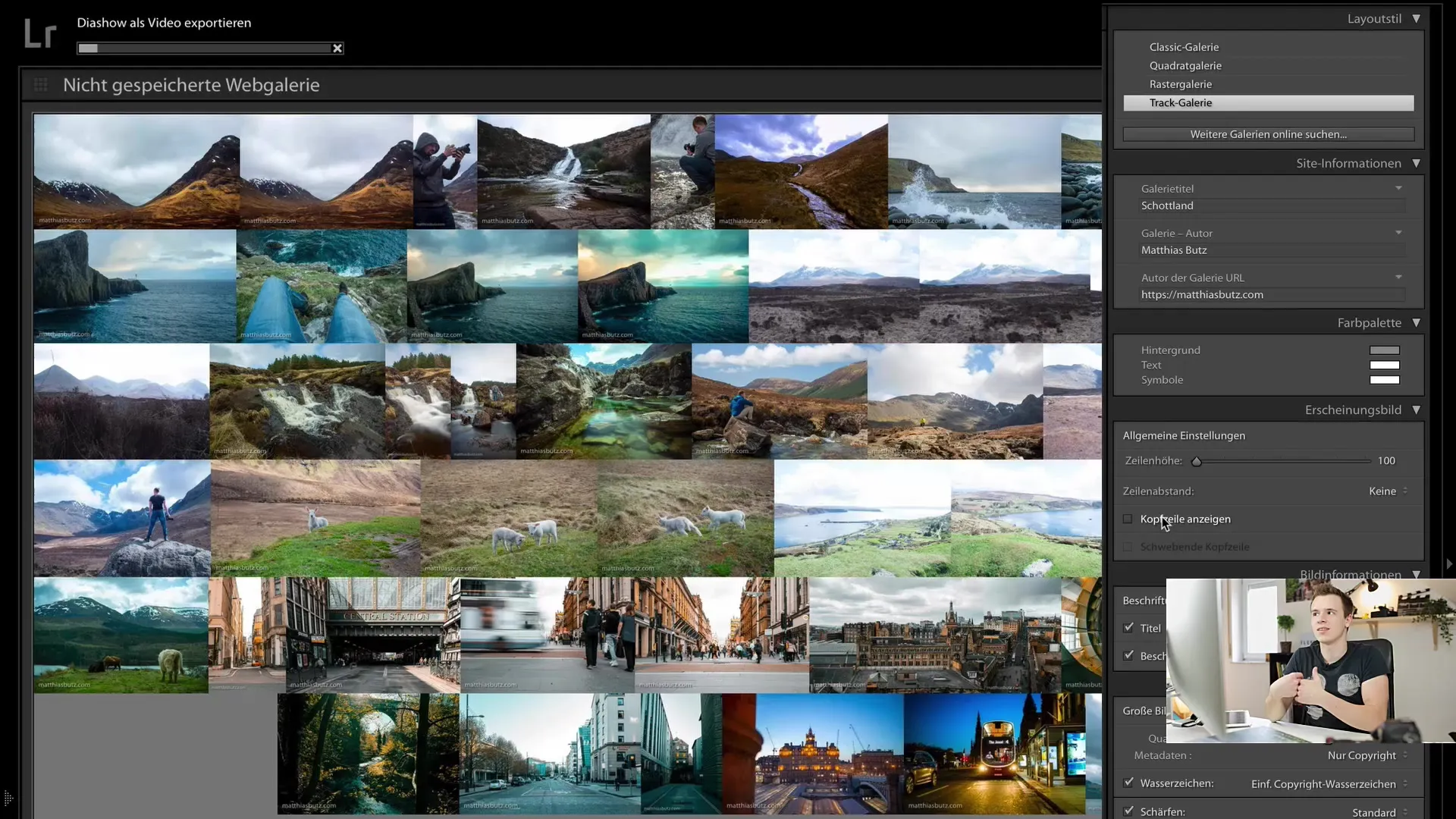 Como criar facilmente uma galeria online com o Lightroom Classic CC