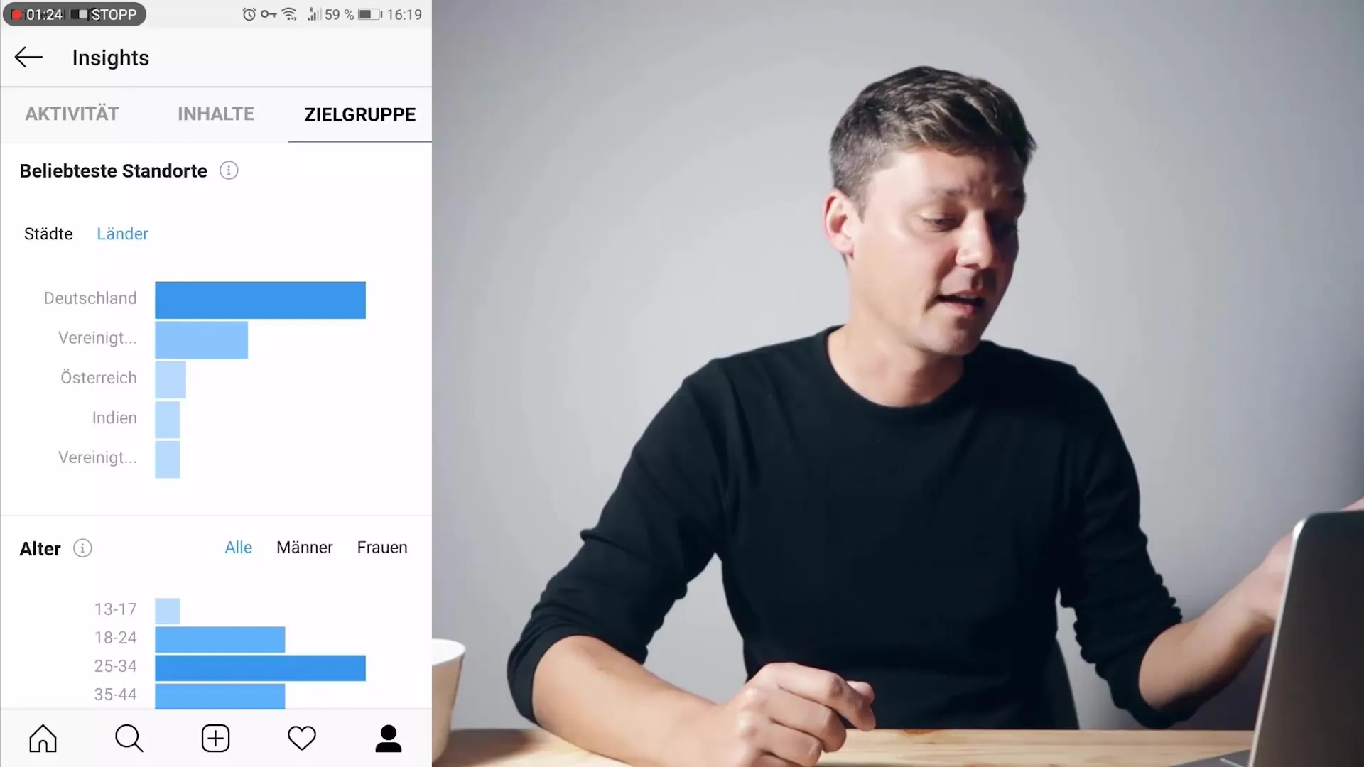 Instagram Insights effizient nutzen – So steigerst du dein Engagement Instagram Insights effizient nutzen – So steigerst du dein Engagement