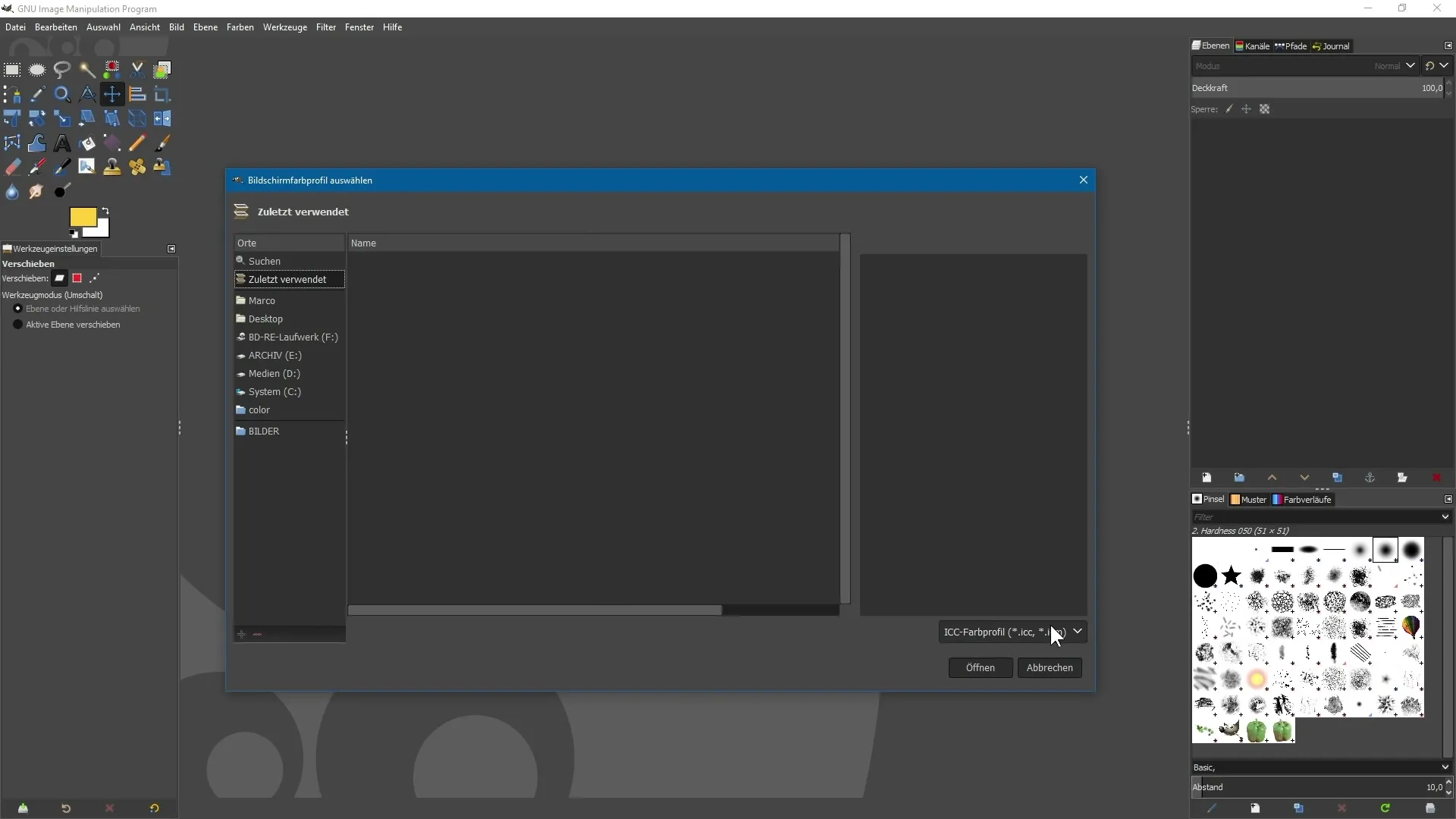 GIMP 2.10 Gestión del color: Funciones en detalle GIMP 2.10 Gestión del color: funciones en detalle