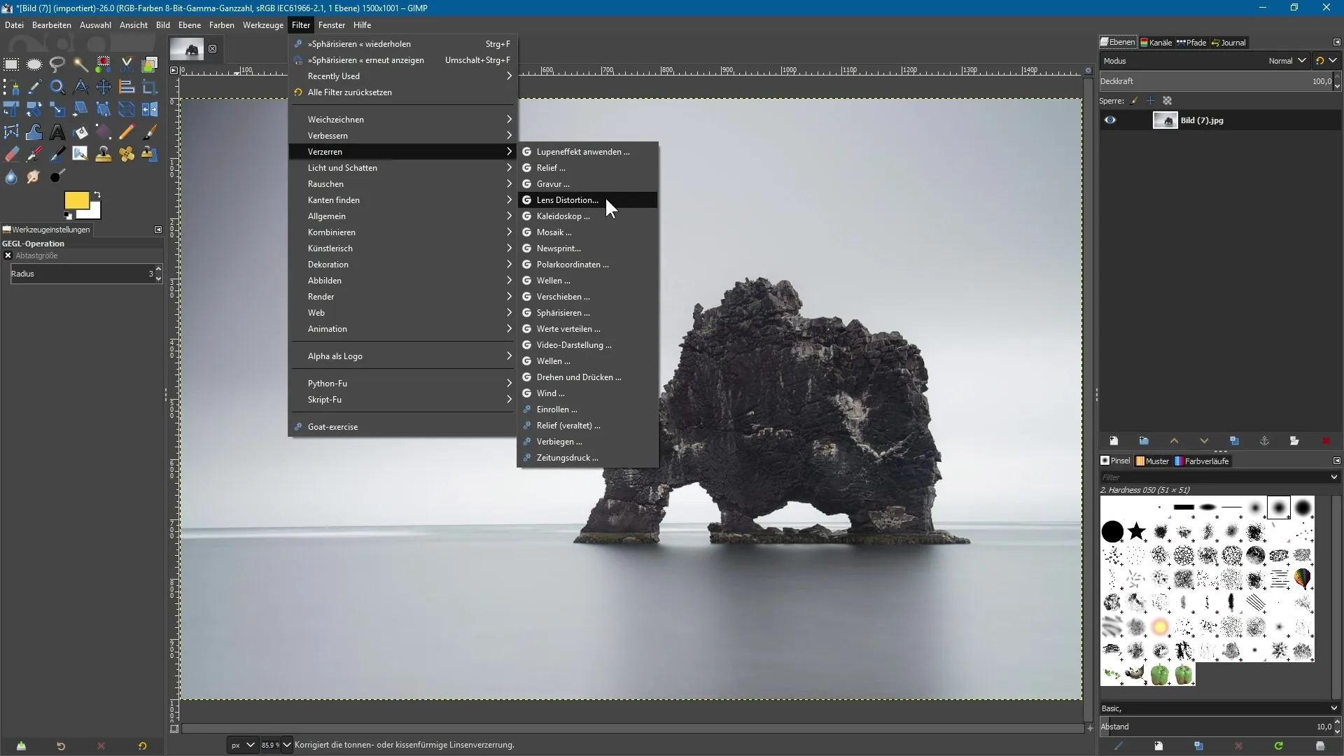GIMP 2.10: Nuevos filtros y funciones para la edición creativa de imágenes