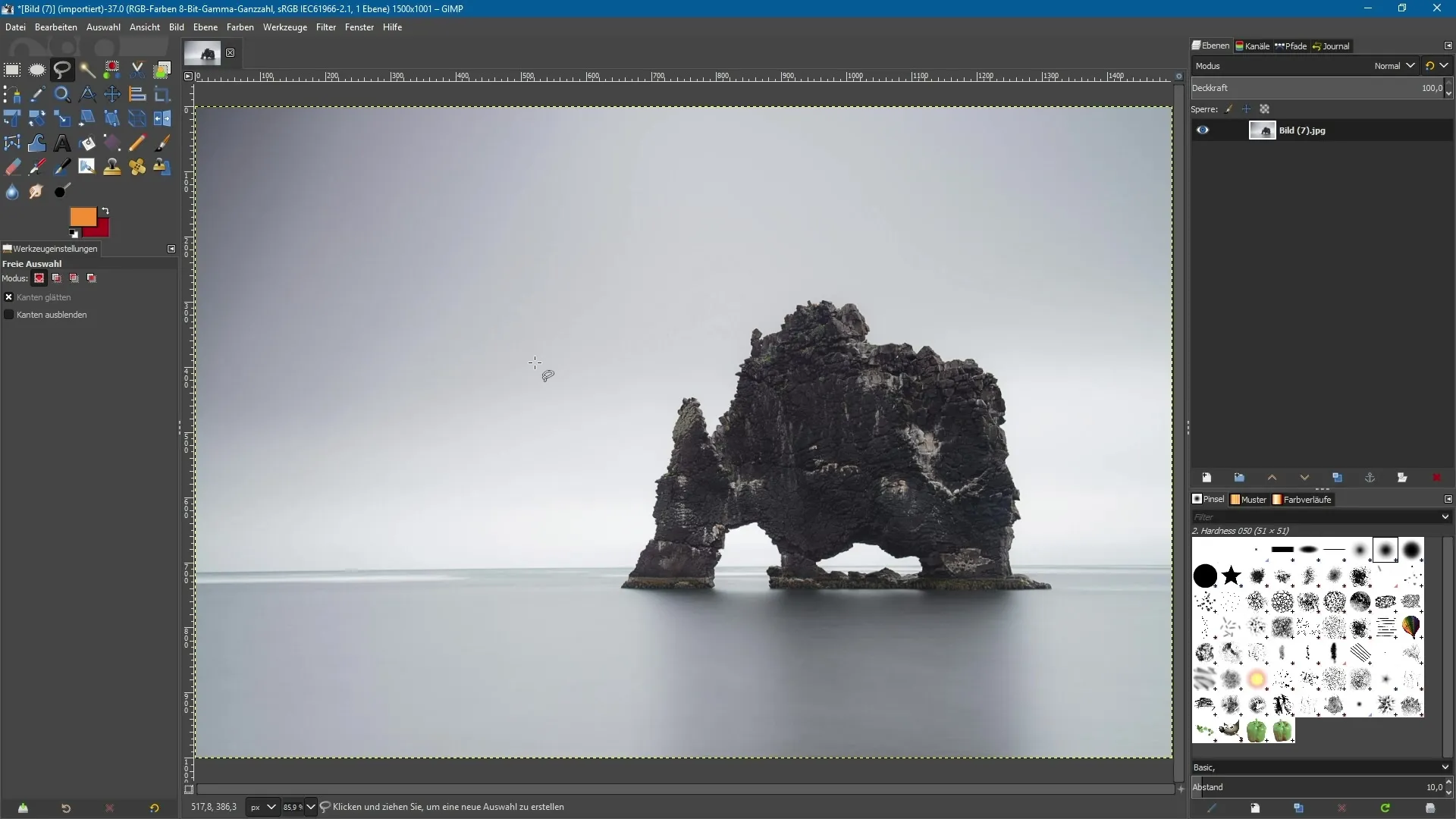 GIMP 2.10: Herramientas de selección mejoradas para trabajos más precisos GIMP 2.10: Herramientas de selección mejoradas para trabajos más precisos