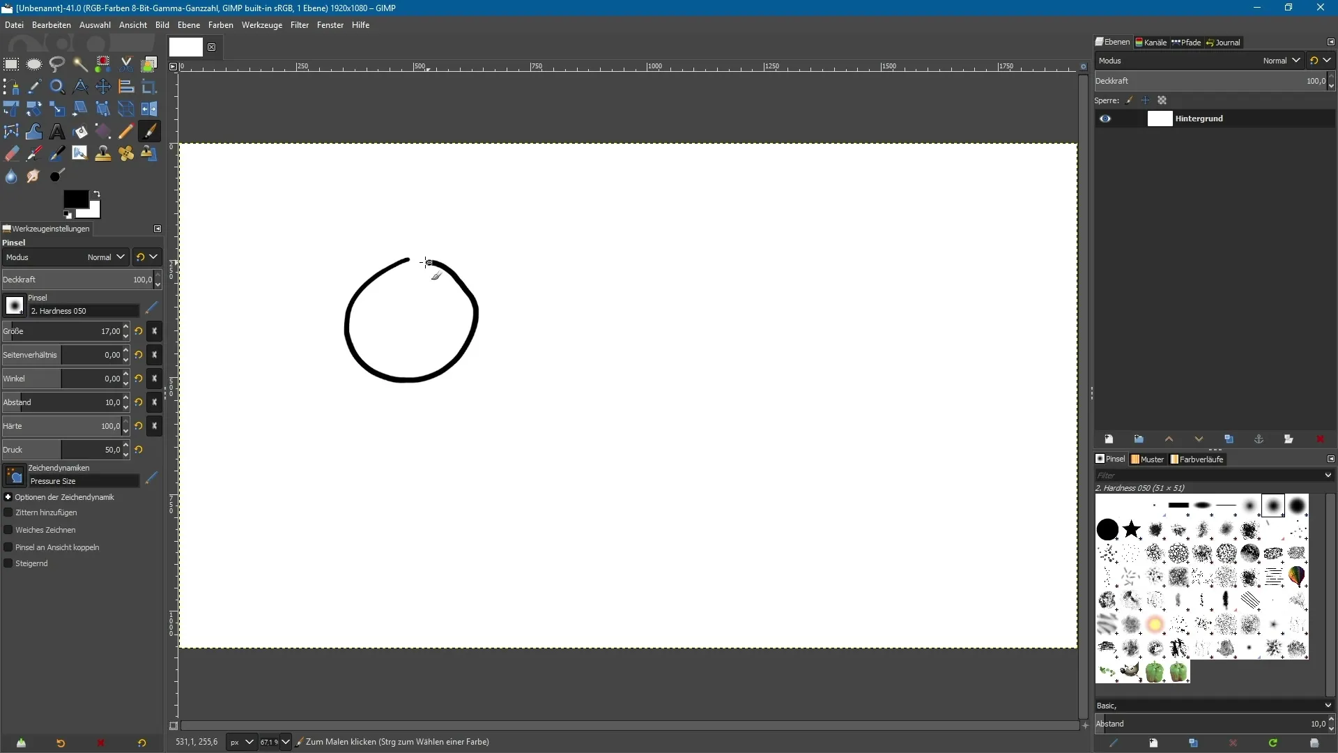 Uso óptimo de la herramienta de relleno en GIMP 2.10 Utilización óptima de la herramienta de relleno en GIMP 2.10