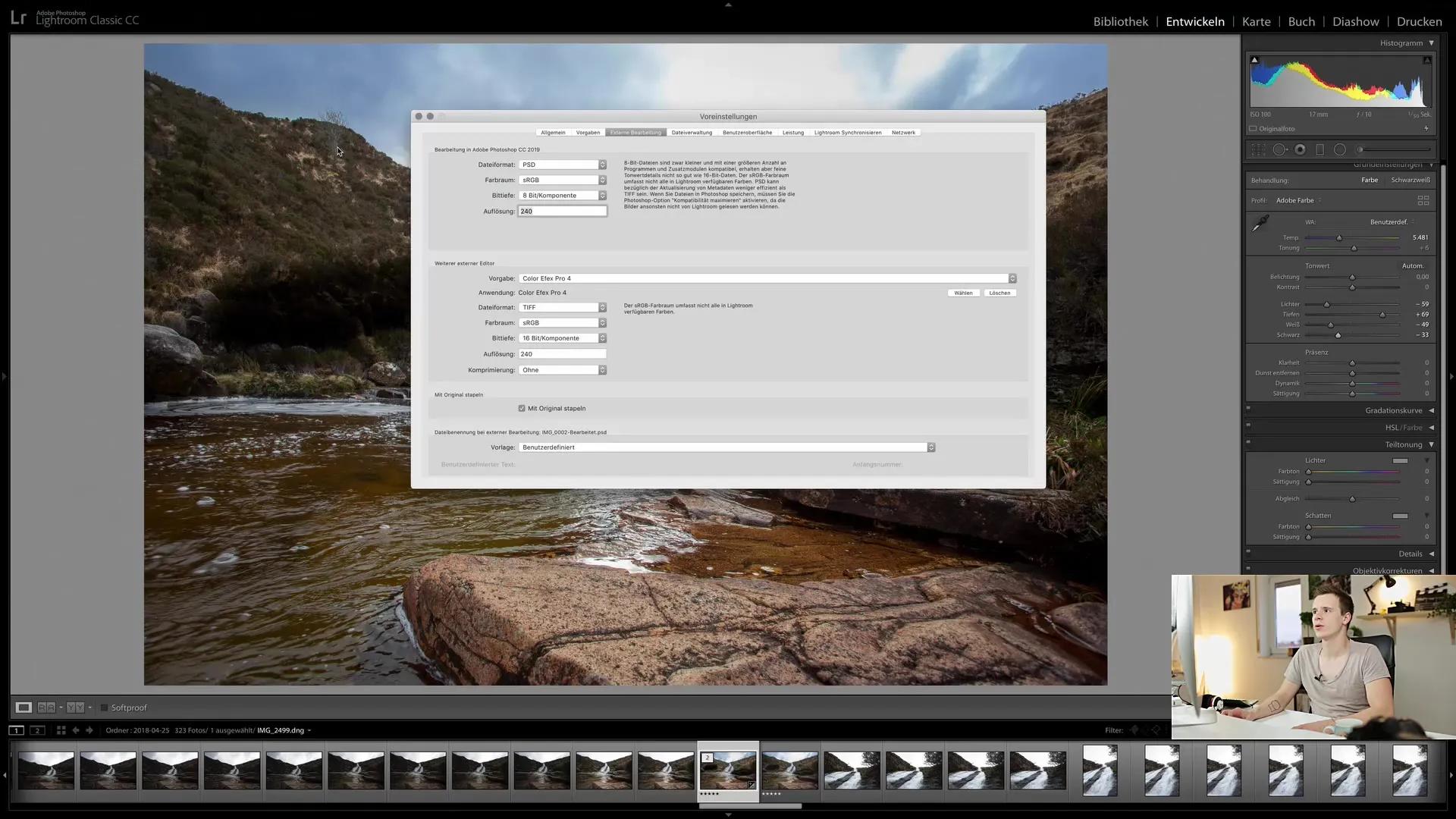 Modifica efficiente delle immagini con Lightroom e Photoshop