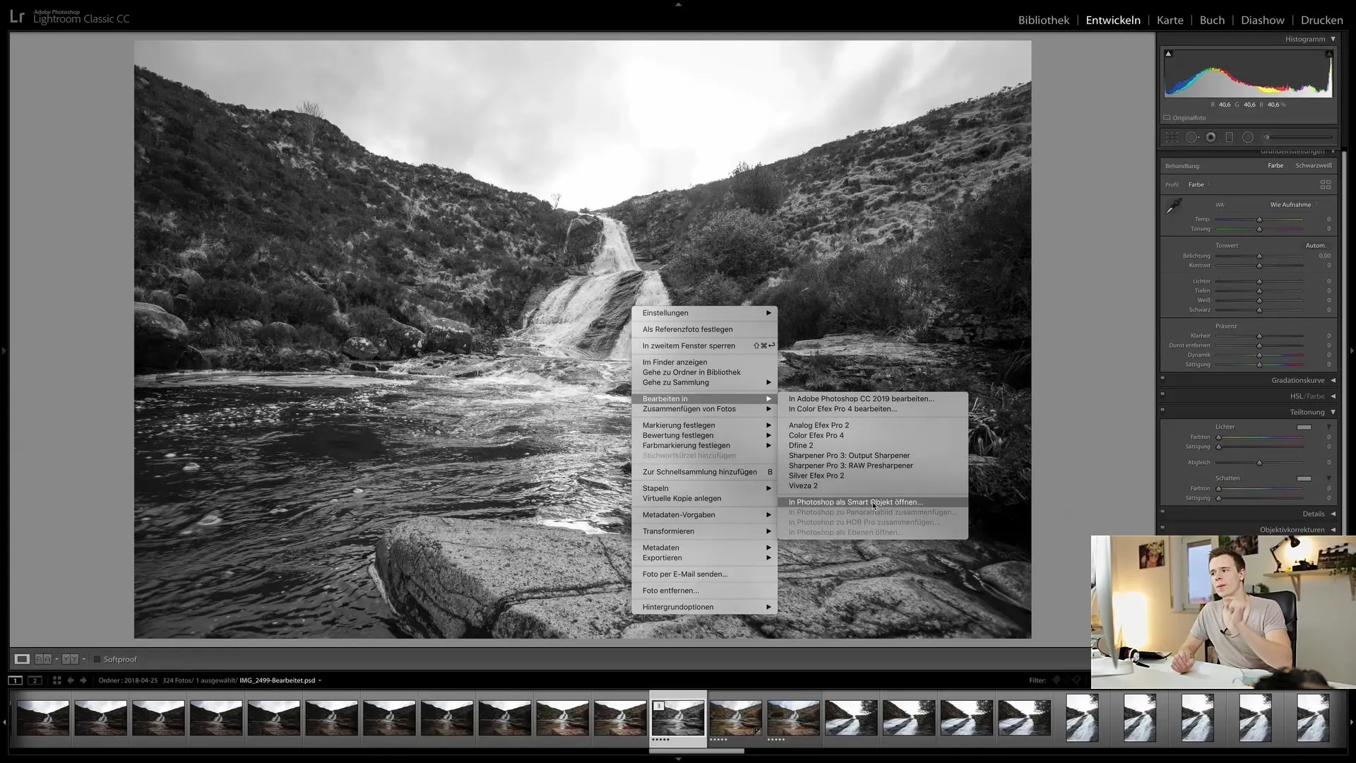 Modifica efficiente delle immagini con Lightroom e Photoshop