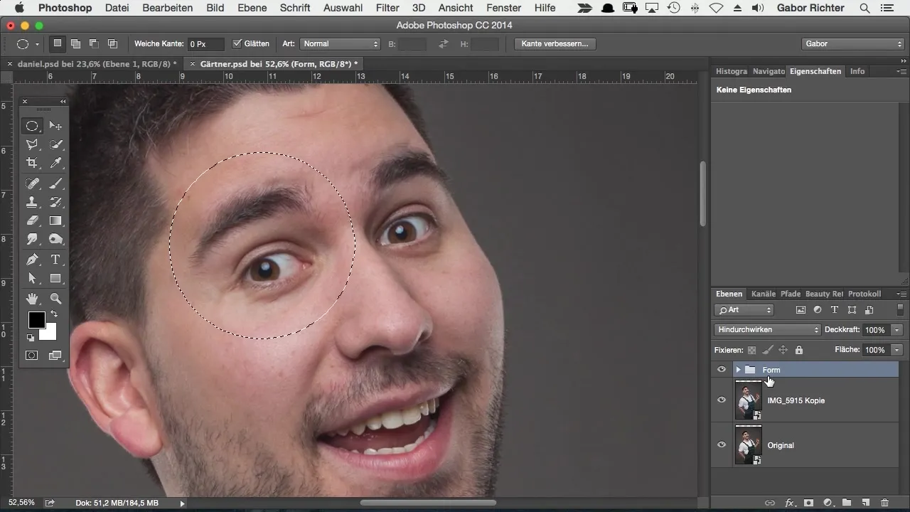 Augen im Comic-Stil vergrößern in Photoshop Augen im Comic-Stil vergrößern in Photoshop