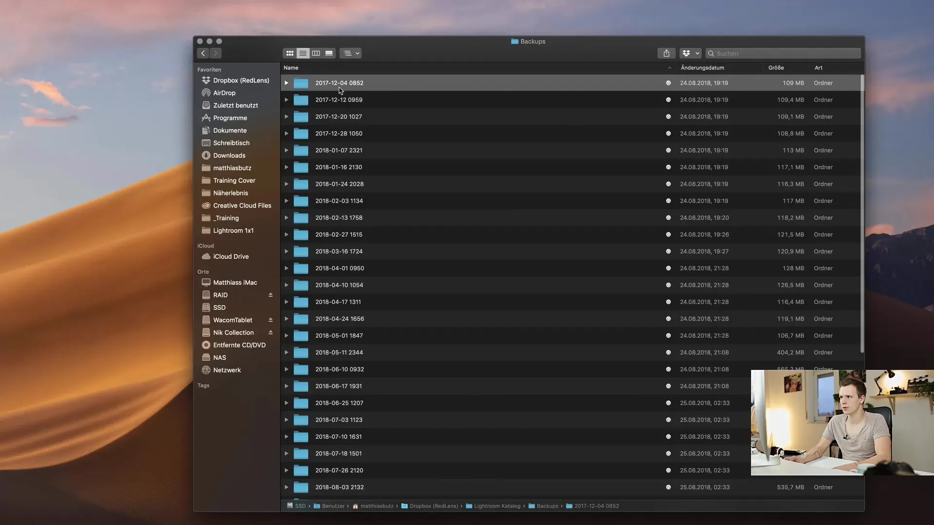 Hacer copias de seguridad periódicas del catálogo en Lightroom Classic CC es pan comido