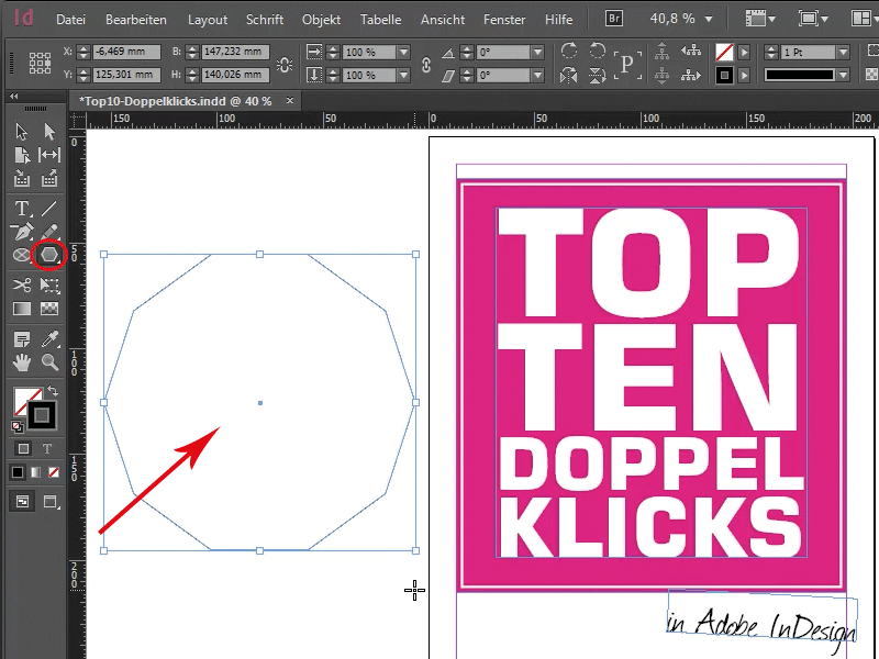 Top 10 Doppelklicks in InDesign