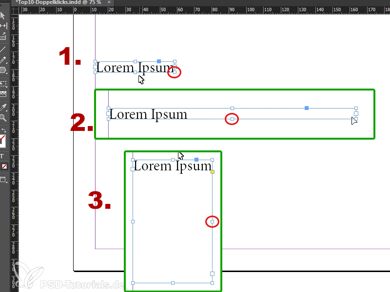 Top 10 Doppelklicks in InDesign