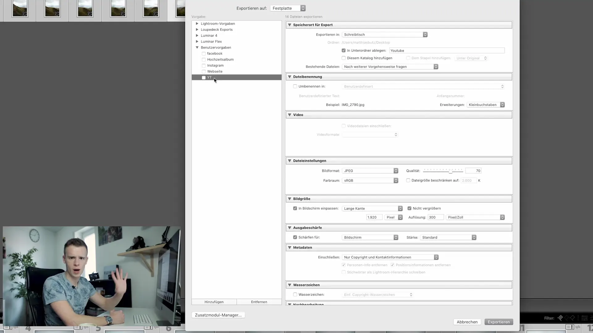 Nové funkce programu Lightroom Classic CC v přehledu