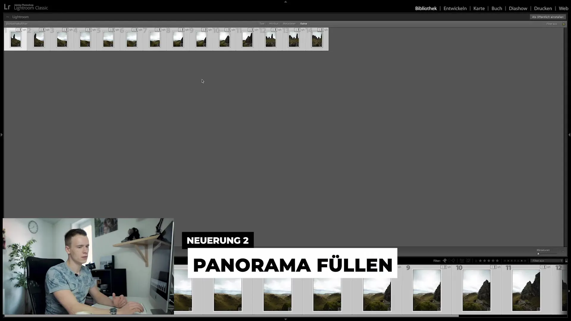 Nové funkce programu Lightroom Classic CC v přehledu