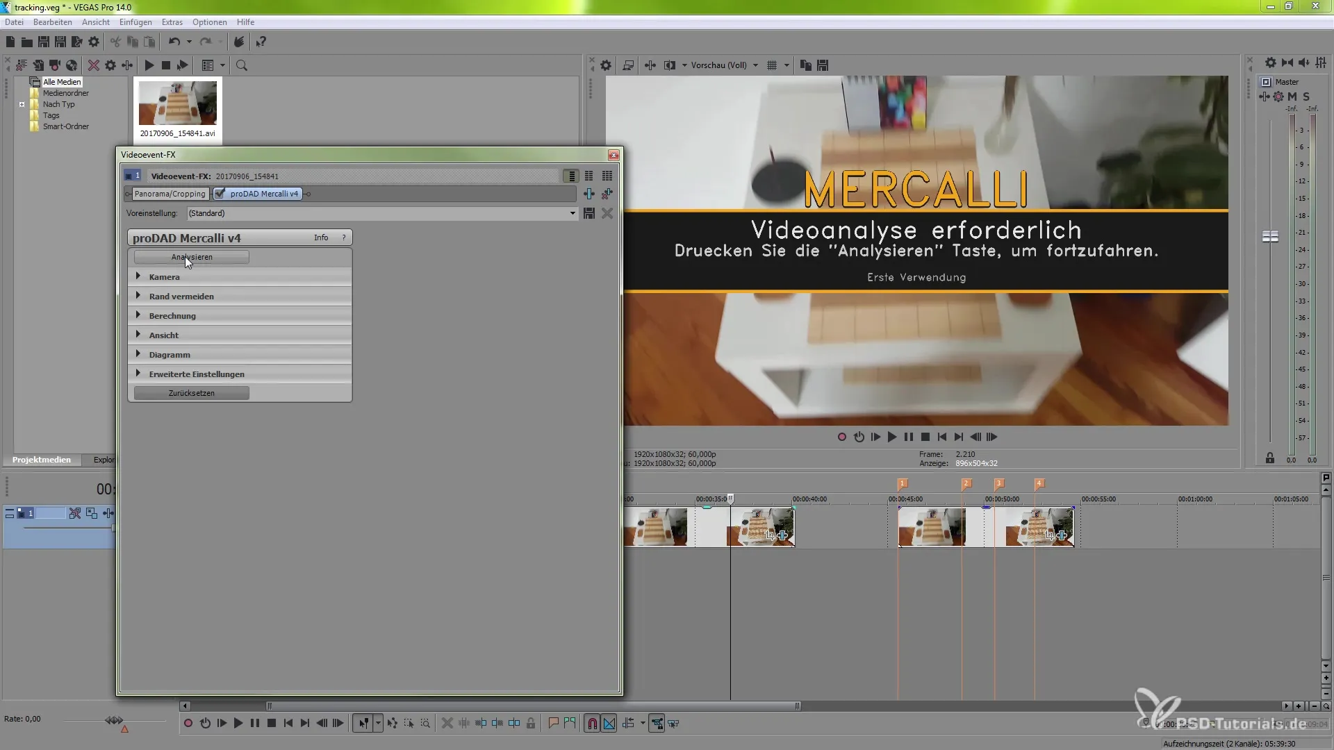 Estabilización de imagen en VEGAS Pro 14 - Tu guía paso a paso Estabilización de imagen en VEGAS Pro 14 – Tu guía paso a paso