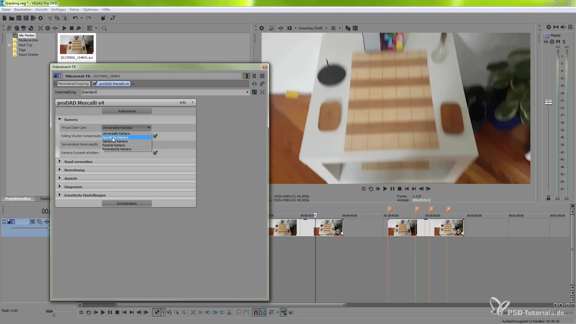Estabilización de imagen en VEGAS Pro 14 – Tu guía paso a paso Estabilización de imagen en VEGAS Pro 14 - Tu guía paso a paso