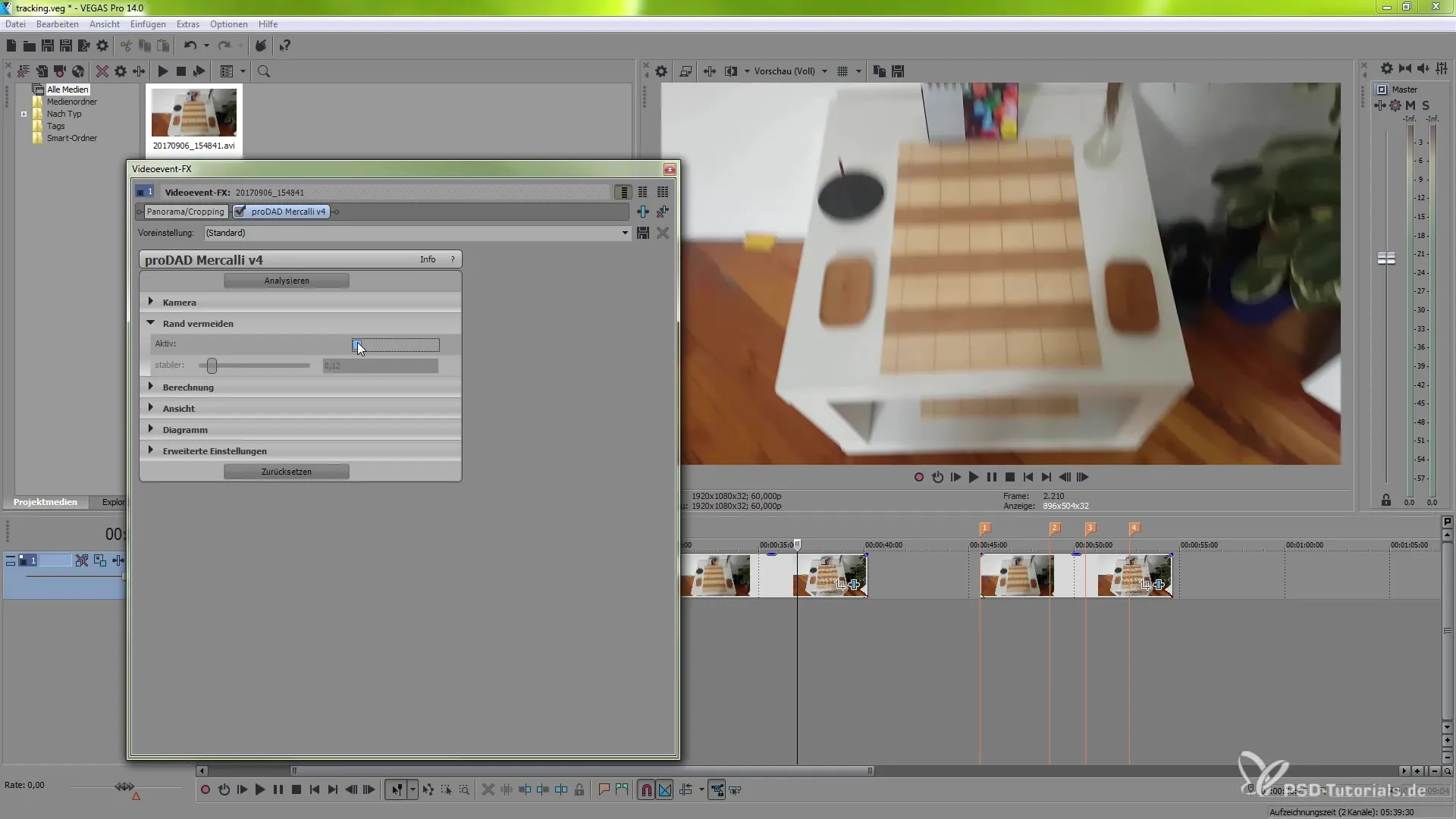 Estabilización de imagen en VEGAS Pro 14 - Tu guía paso a paso Estabilización de imagen en VEGAS Pro 14 – Tu guía paso a paso
