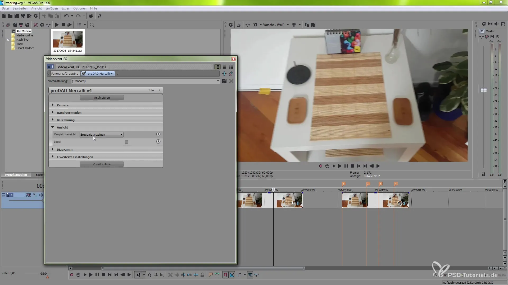 Estabilización de imagen en VEGAS Pro 14 – Tu guía paso a paso Estabilización de imagen en VEGAS Pro 14 - Tu guía paso a paso