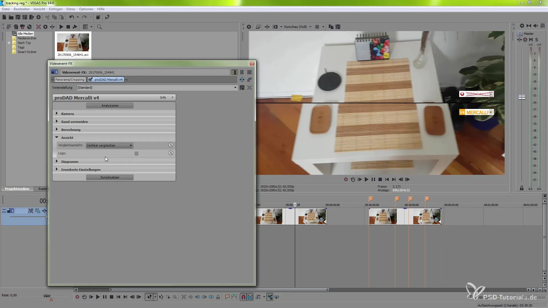 Estabilización de imagen en VEGAS Pro 14 – Tu guía paso a paso Estabilización de imagen en VEGAS Pro 14 - Tu guía paso a paso