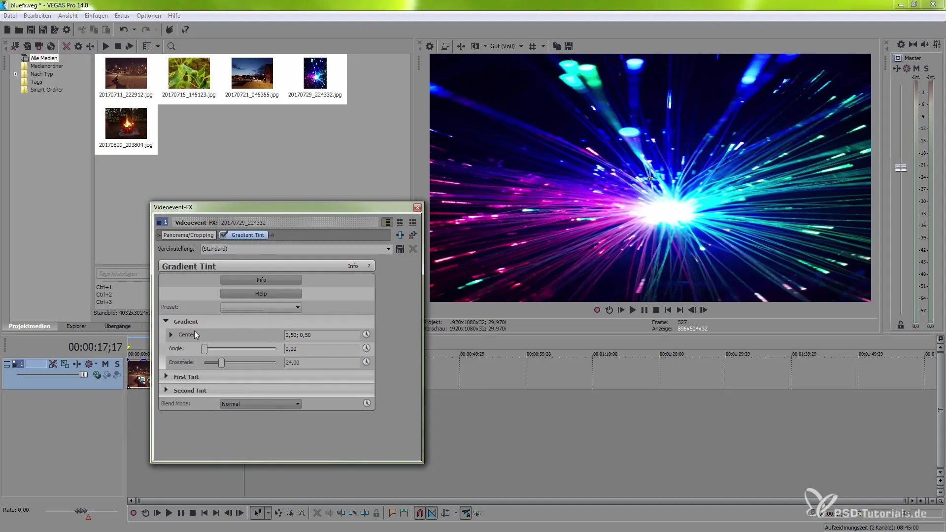 Utilizar eficazmente los efectos de NewBlueFX para VEGAS Pro 14 Utilizar eficazmente los efectos de NewBlueFX para VEGAS Pro 14