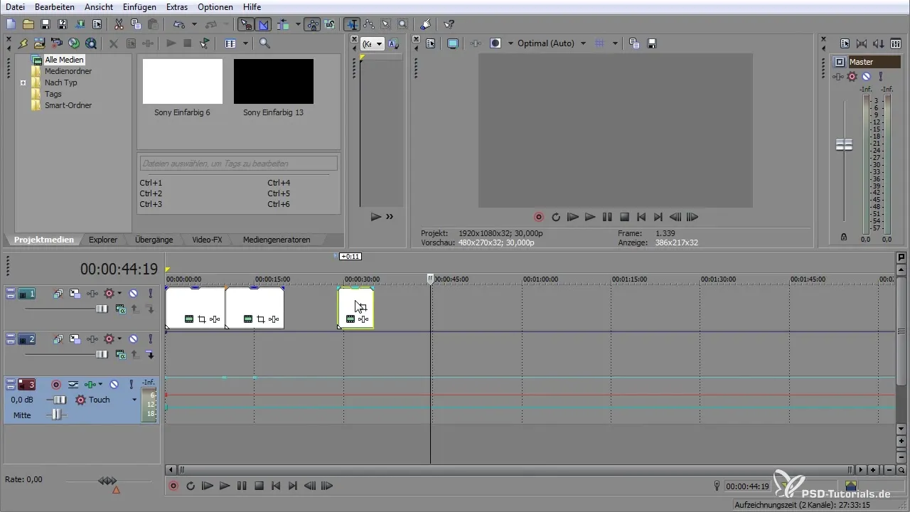 Ajustar el diseño de VEGAS Pro – Personalizar la interfaz de usuario Ajustar el diseño de VEGAS Pro - Personalizar la interfaz de usuario