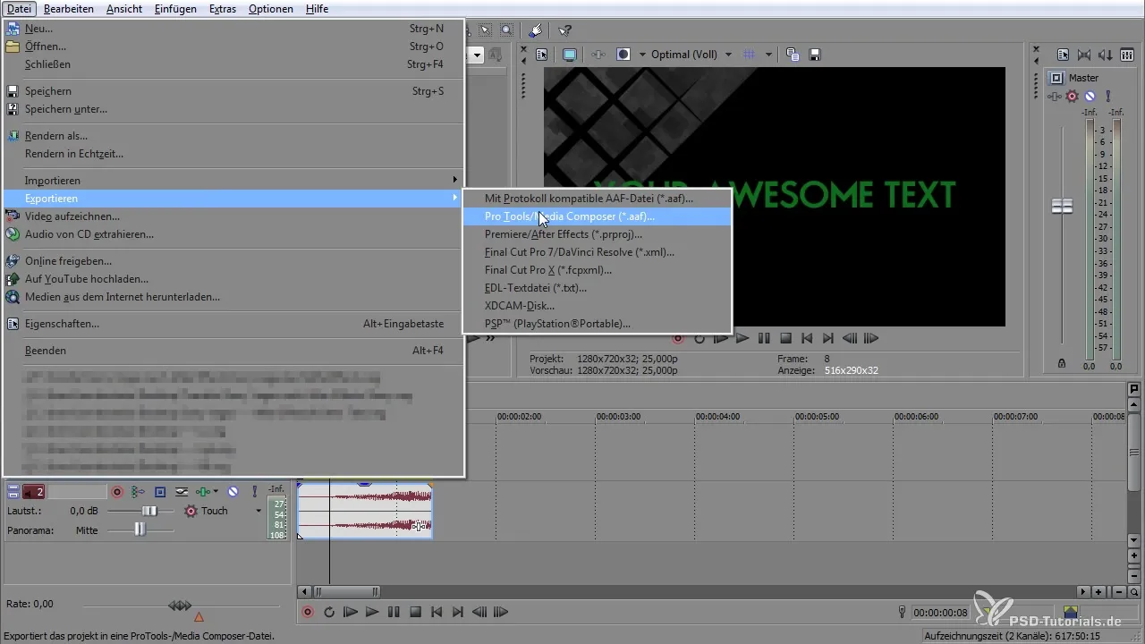 Flujo de trabajo eficiente entre VEGAS Pro y After Effects Flujo de trabajo eficiente entre VEGAS Pro y After Effects