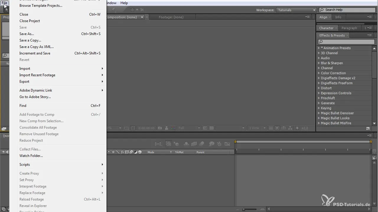 Flujo de trabajo eficiente entre VEGAS Pro y After Effects Flujo de trabajo eficiente entre VEGAS Pro y After Effects