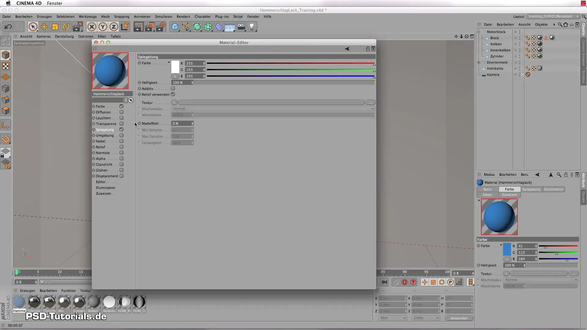 Crea pintura efecto martillo en CINEMA 4D – Paso a paso Crea pintura metálica martillada en CINEMA 4D – Paso a paso