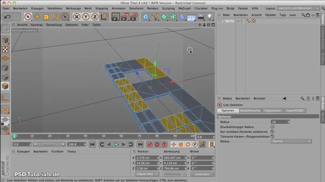 Triangulation in 3D-Modellen optimieren Triangulation in 3D-Modellen optimieren