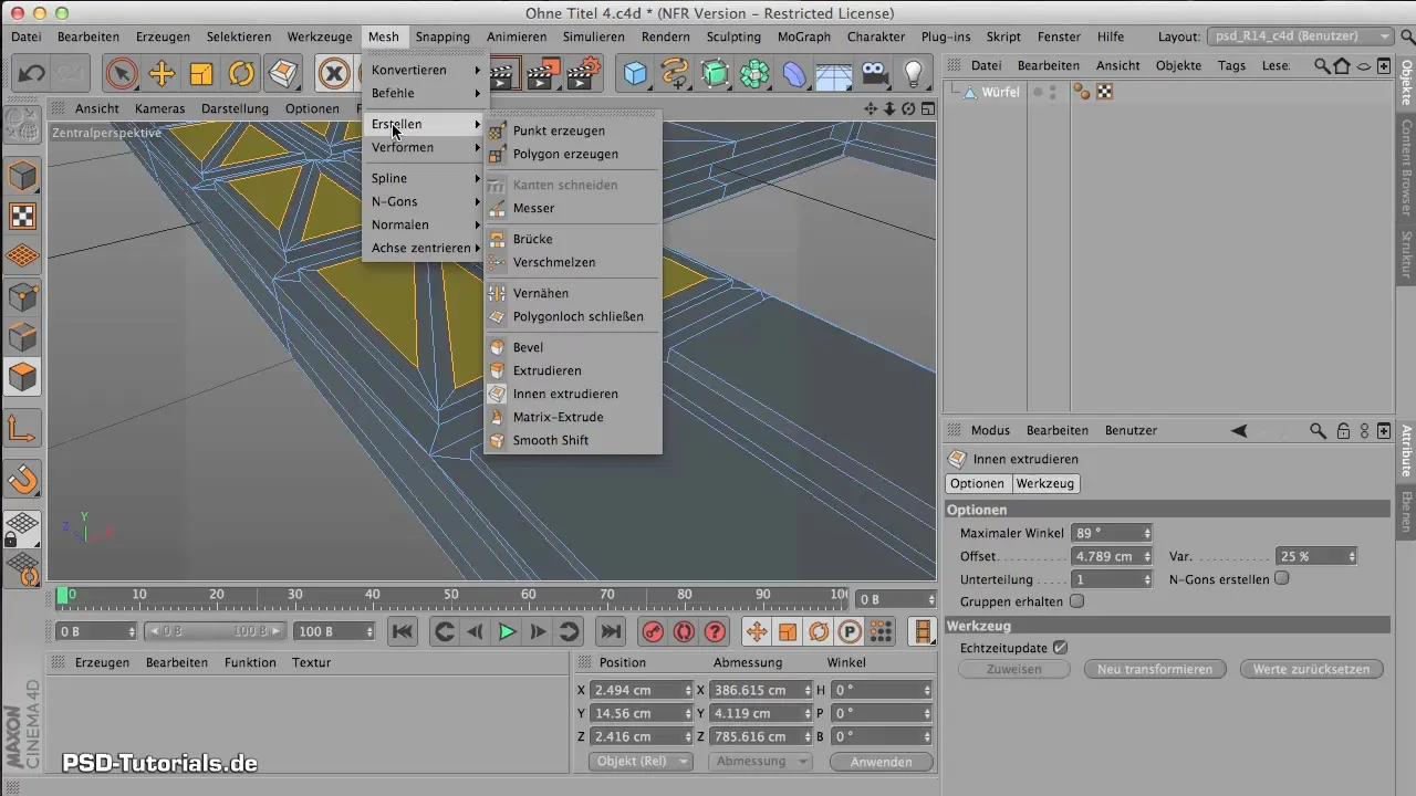 Triangulation in 3D-Modellen optimieren Triangulation in 3D-Modellen optimieren