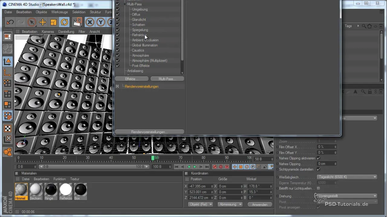 Multi-Pass-Rendering in Cinema 4D für optimale Bildqualität Multi-Pass-Rendering in Cinema 4D für optimale Bildqualität