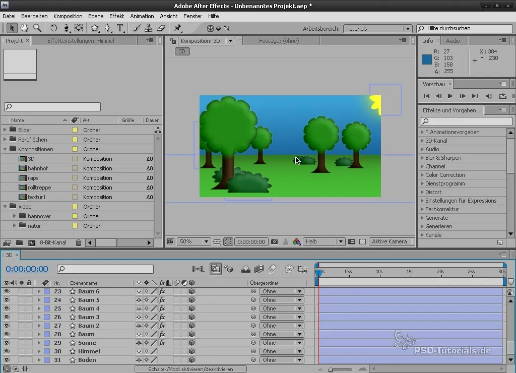 Основы 3D-пространства в After Effects Основы 3D-пространства в After Effects