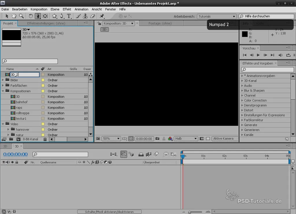 Основы 3D-пространства в After Effects Основы 3D-пространства в After Effects