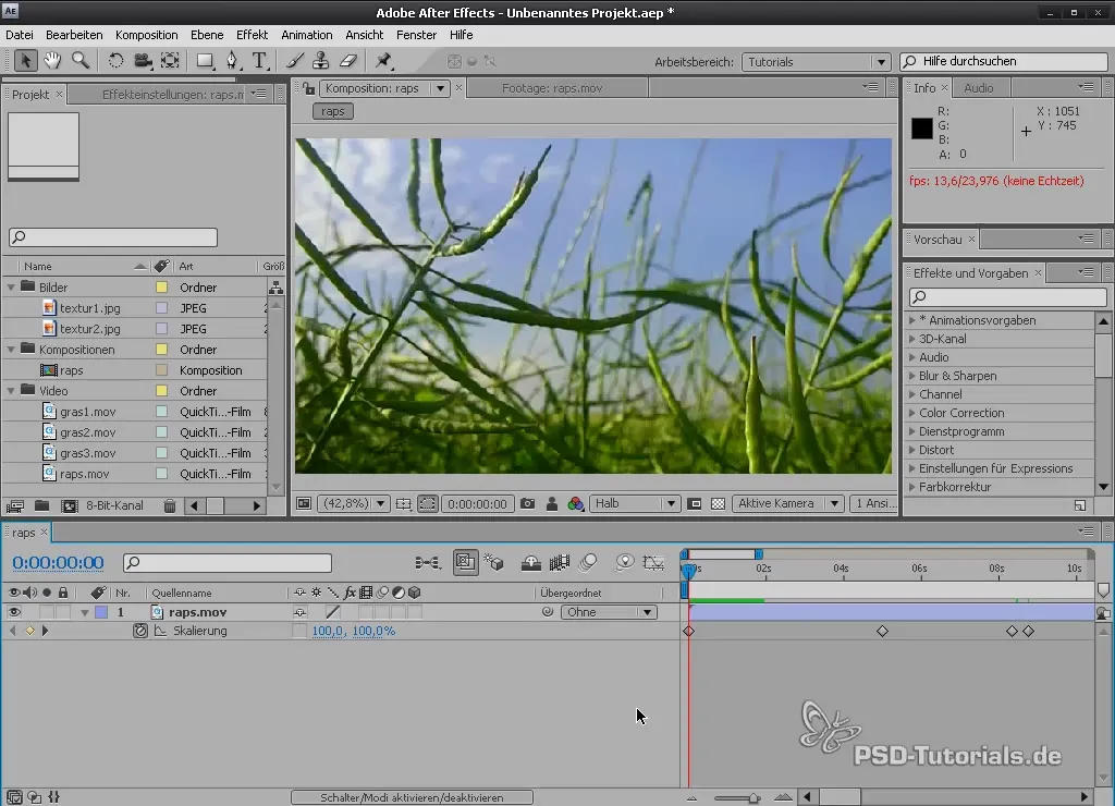 Эффективная анимация с помощью ключевых кадров в After Effects Эффективная анимация с помощью ключевых кадров в After Effects