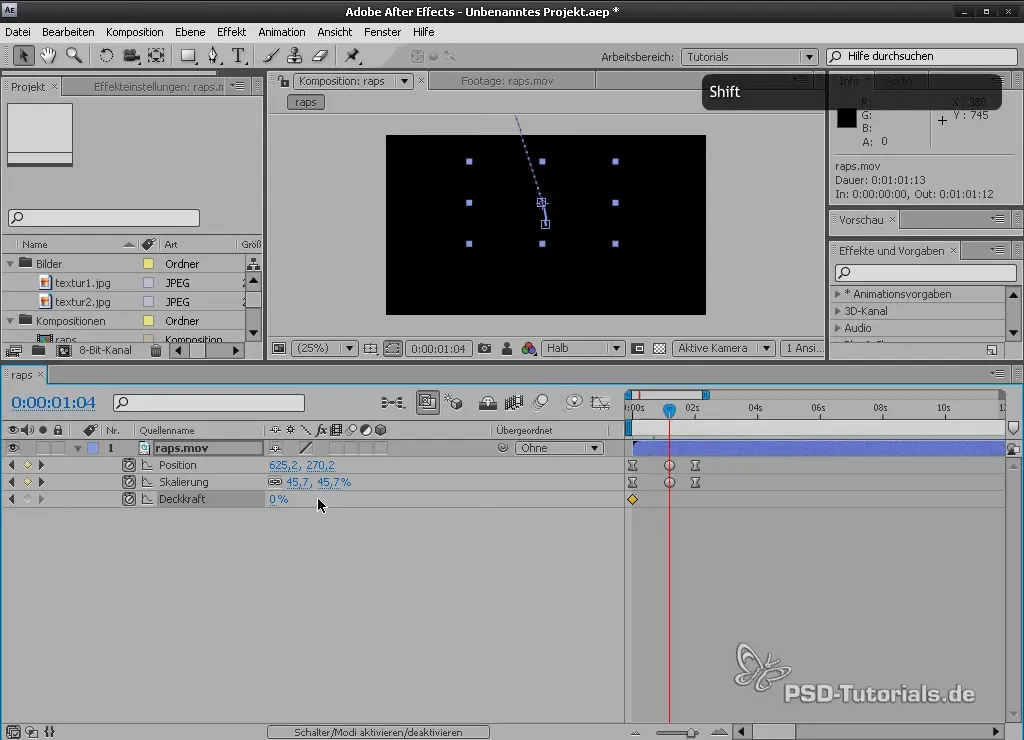 Эффективная анимация с ключевыми кадрами в After Effects Эффективная анимация с помощью ключевых кадров в After Effects