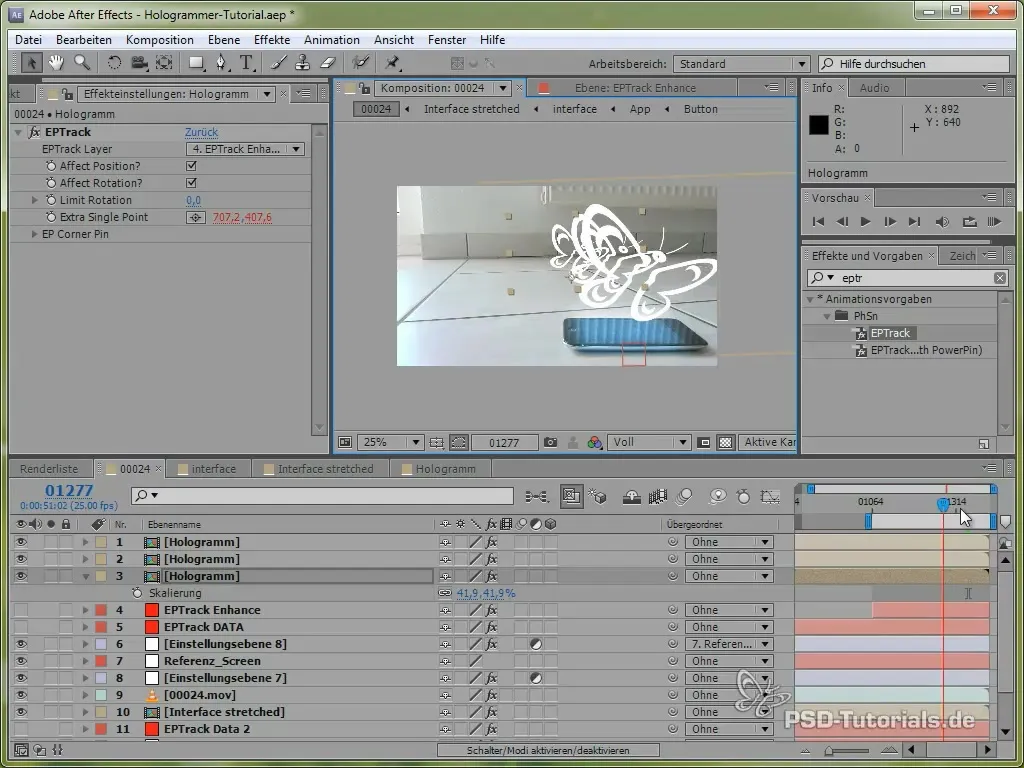 Создание 2.5D эффектов голограммы в After Effects Создание 2.5D голограммных эффектов в After Effects