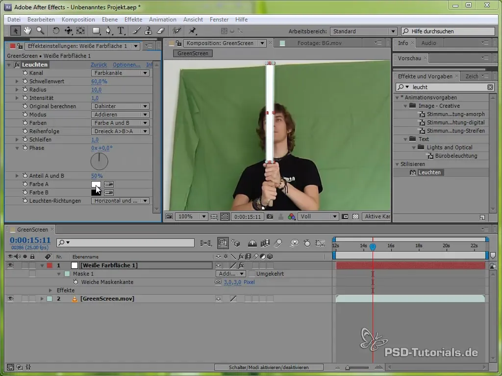 Erstelle den perfekten Laserschwert-Effekt in After Effects Erstelle den perfekten Laserschwert-Effekt in After Effects