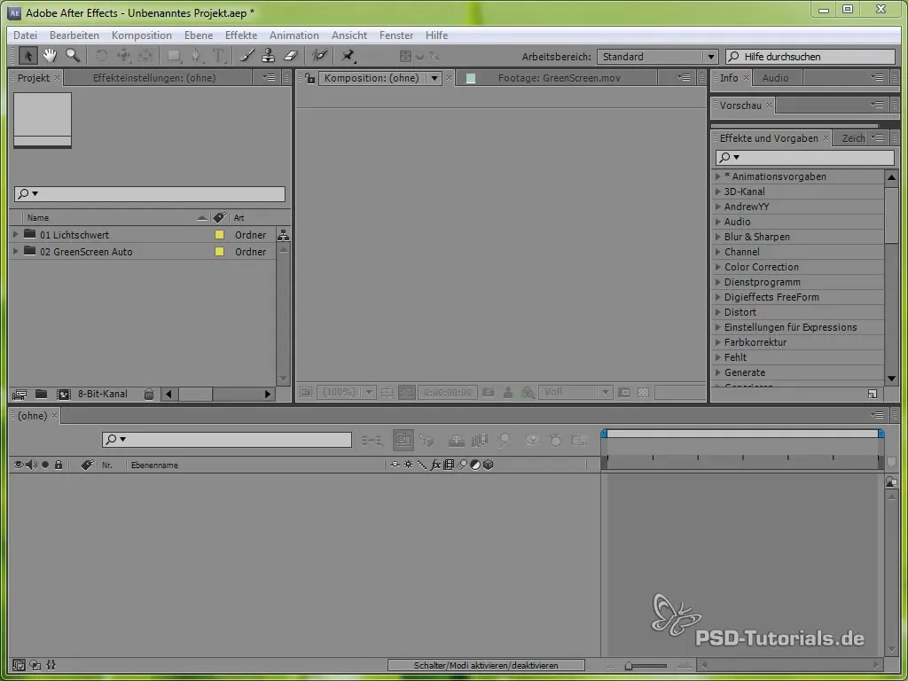 Erstelle den perfekten Laserschwert-Effekt in After Effects Erstelle den perfekten Laserschwert-Effekt in After Effects