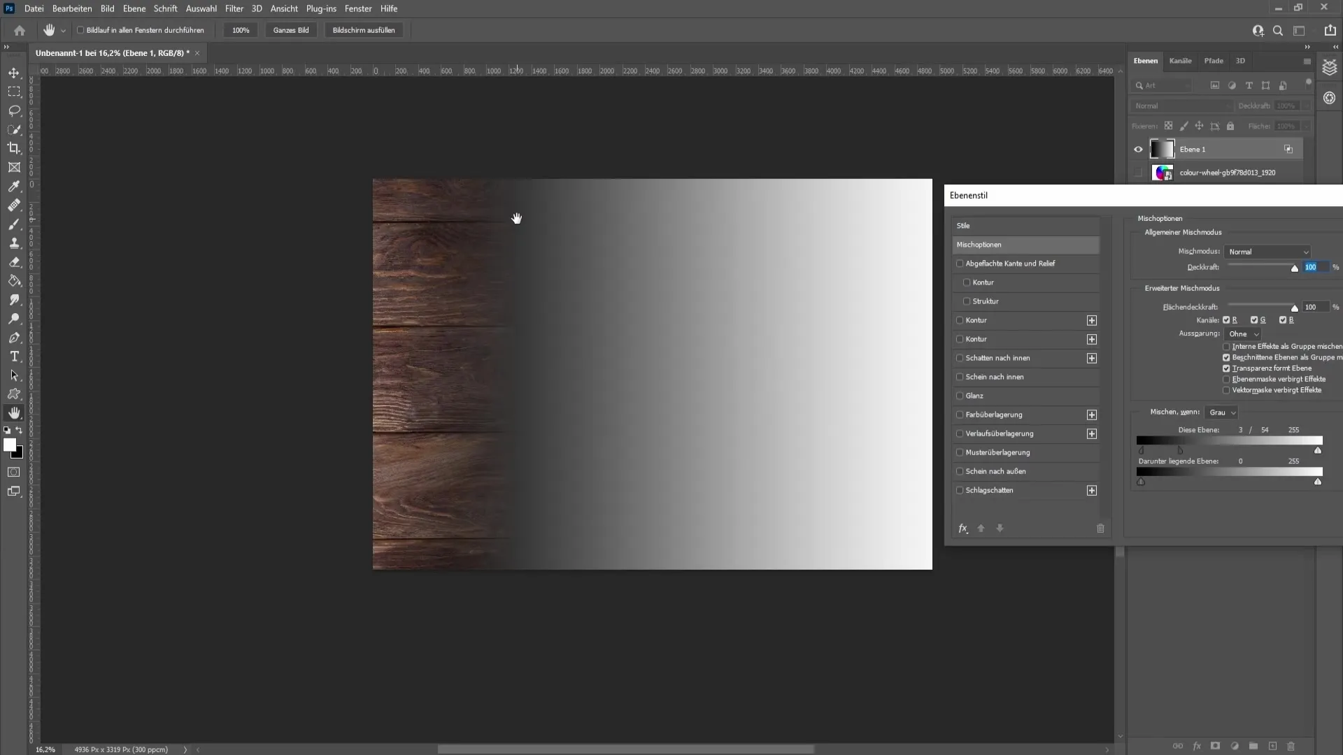 Creativas posibilidades con la función de mezcla en Photoshop