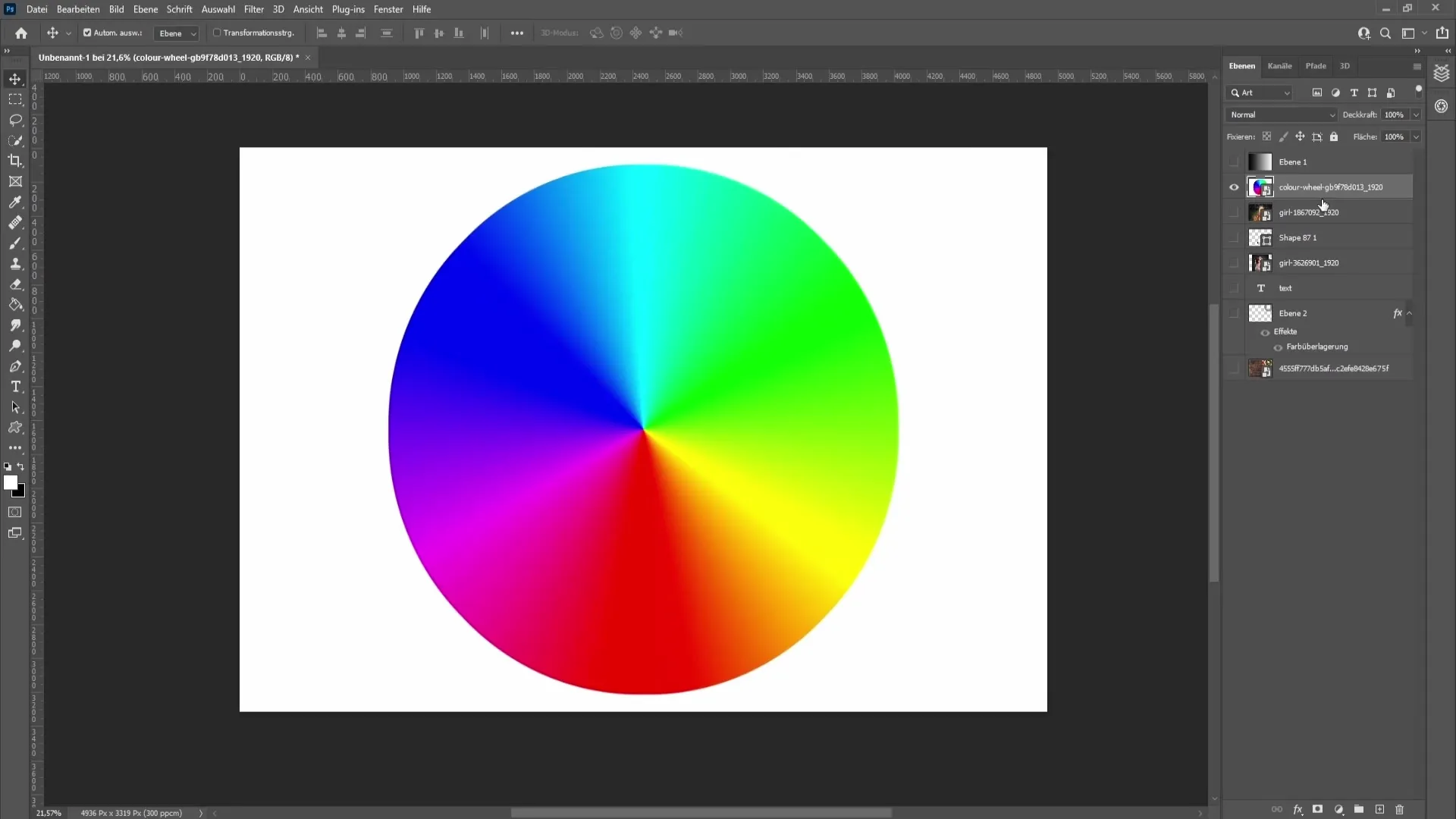 Opciones creativas con la función de fusión de Photoshop