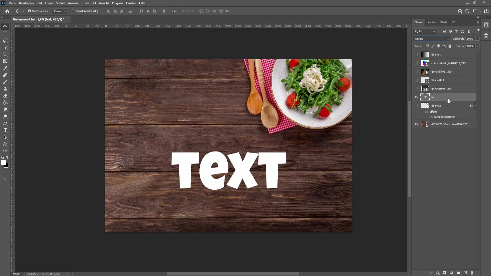 Opciones creativas con la función Fusión en Photoshop