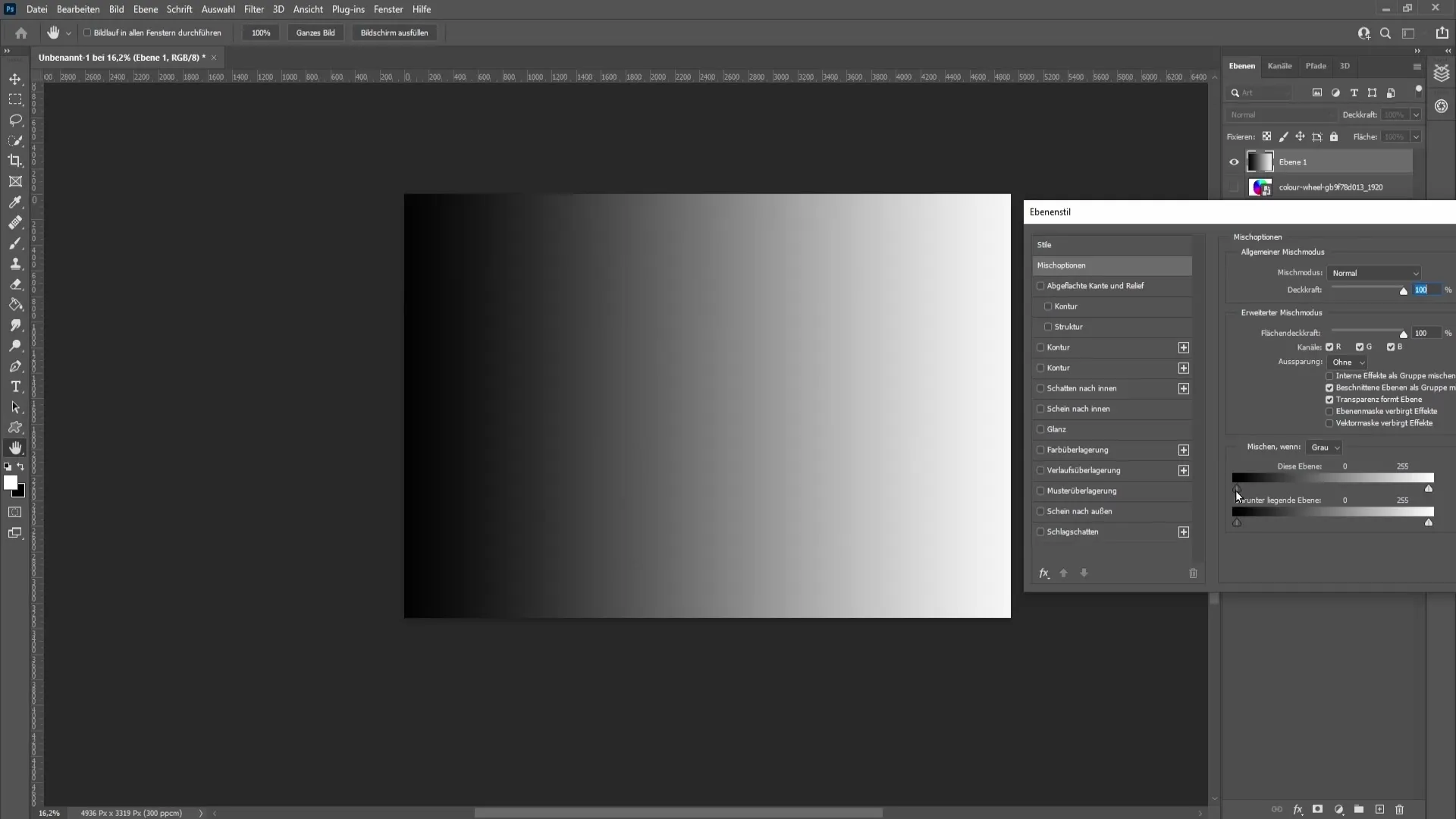 Formas creativas de utilizar la función de Fusión si en Photoshop