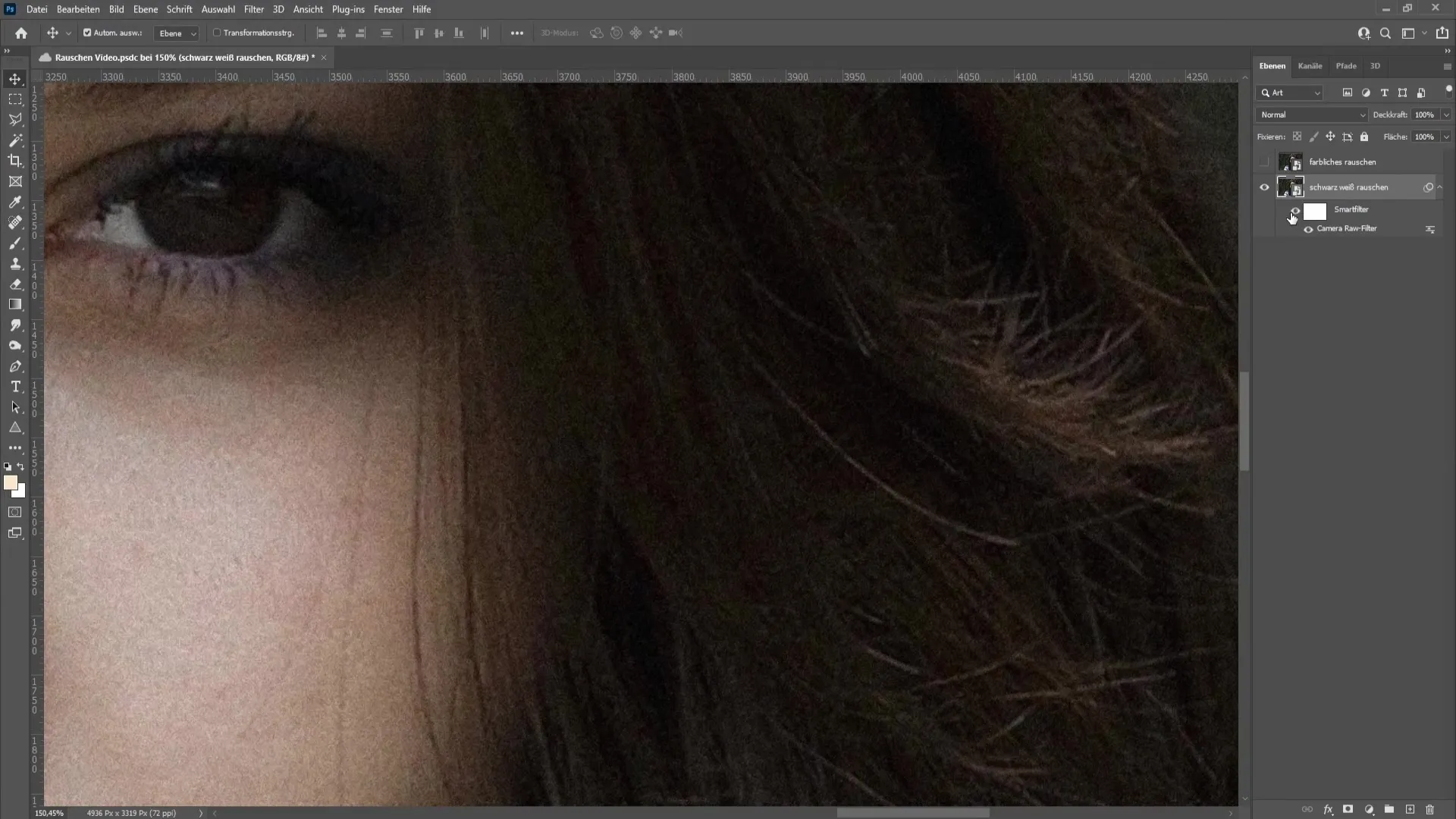 Ridurre il rumore dell'immagine in Photoshop: Ecco come!