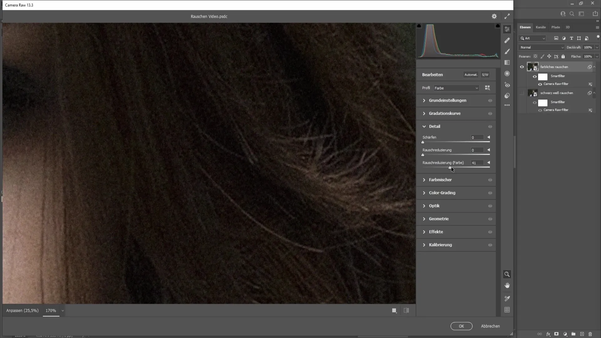 Ridurre il rumore dell'immagine in Photoshop: Ecco come fare!