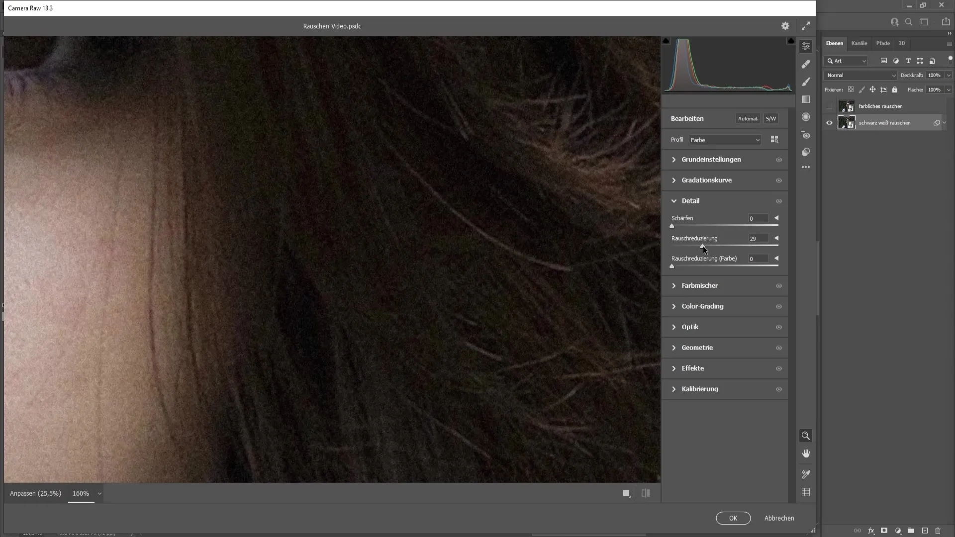 Ridurre il rumore dell'immagine in Photoshop: Ecco come!