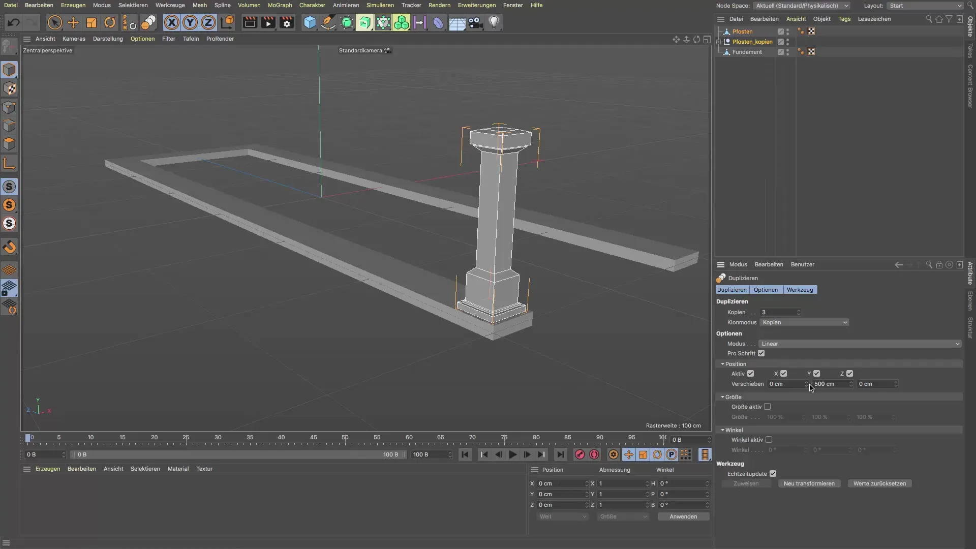 Duplicación eficiente de objetos en Cinema 4D Duplicación eficiente de objetos en Cinema 4D
