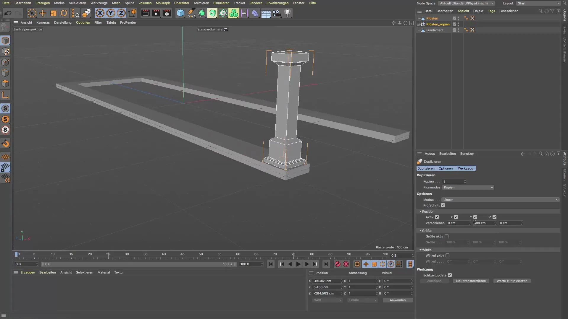 Duplicación eficiente de objetos en Cinema 4D Duplicación eficiente de objetos en Cinema 4D