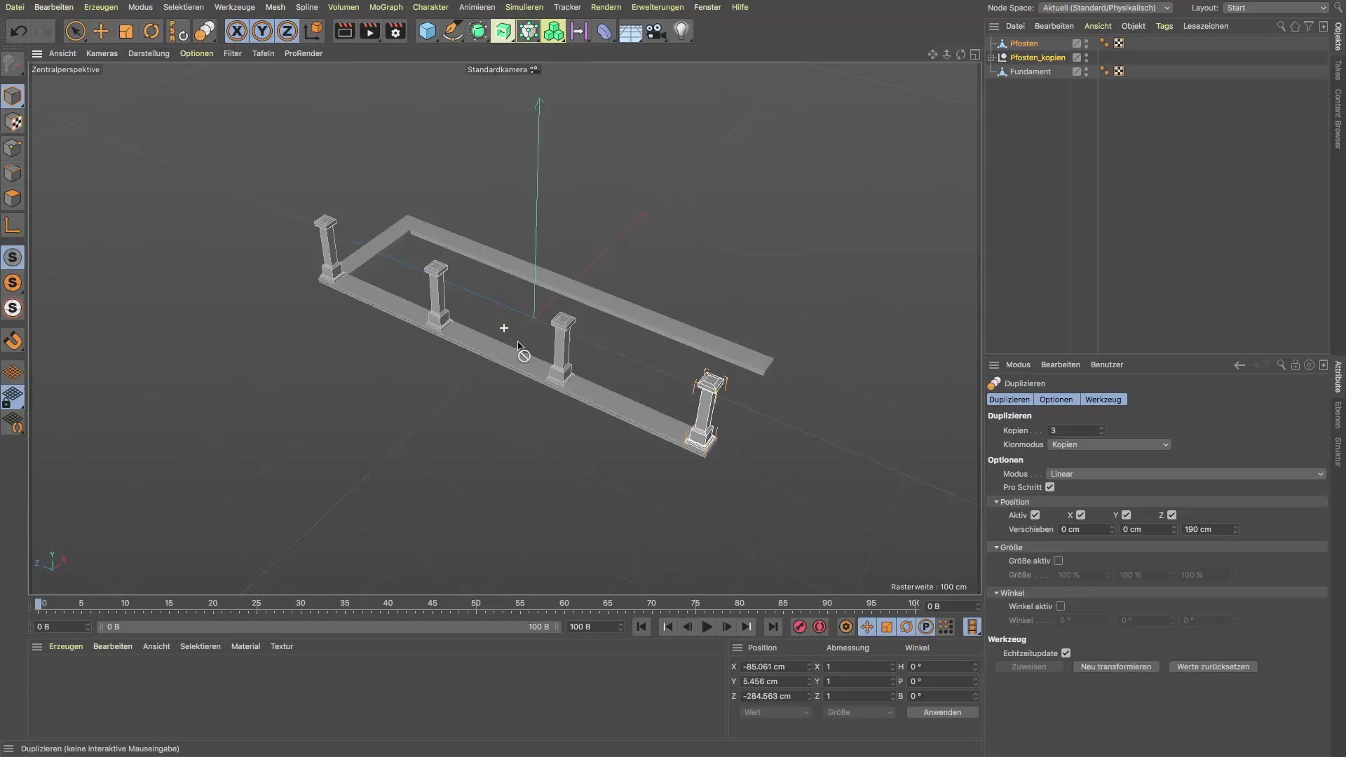 Duplicación eficiente de objetos en Cinema 4D Duplicación eficiente de objetos en Cinema 4D