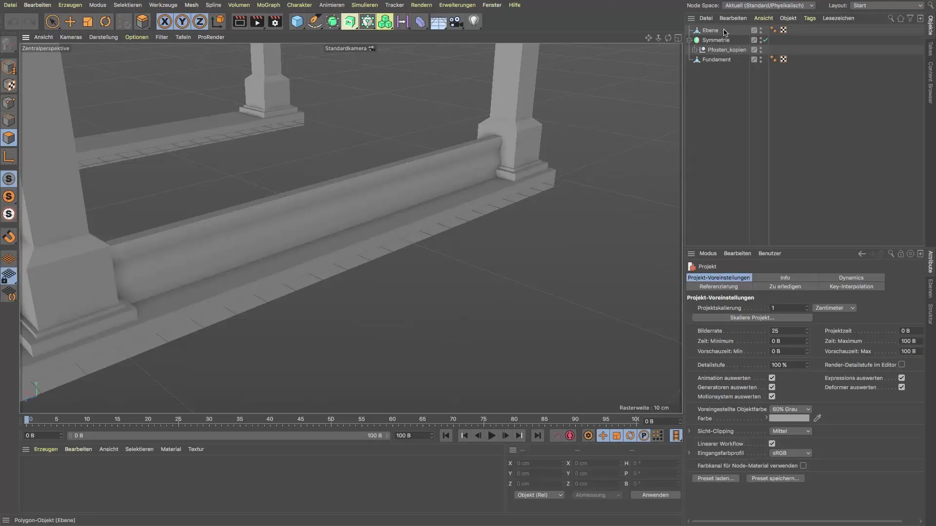 Crea una base metálica con instancias de renderizado en Cinema 4D Crea una base de metal con instancias de renderizado en Cinema 4D