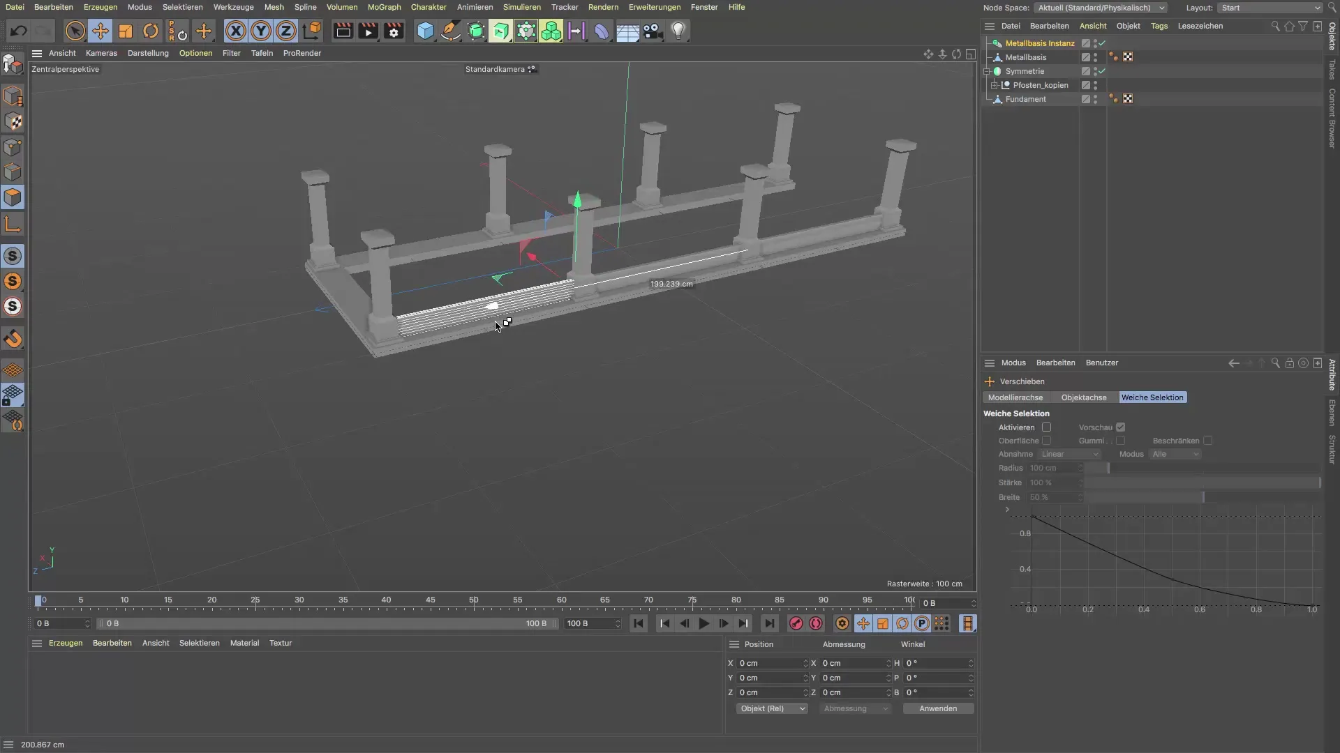 Crea una base de metal con instancias de render en Cinema 4D Crea una base de metal con instancias de renderizado en Cinema 4D