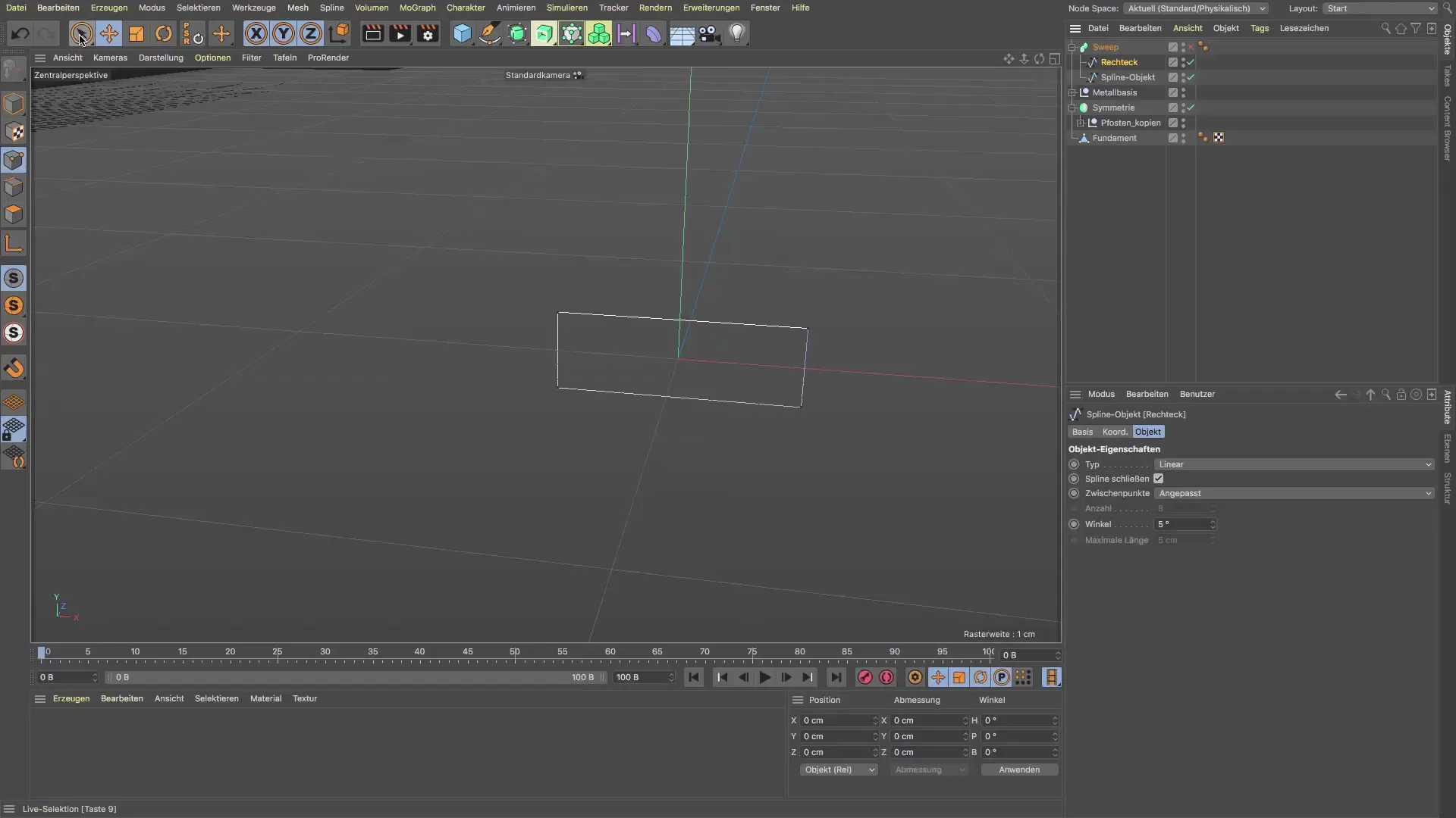 Создание идеального перилла в Cinema 4D Создание идеального поручня в Cinema 4D
