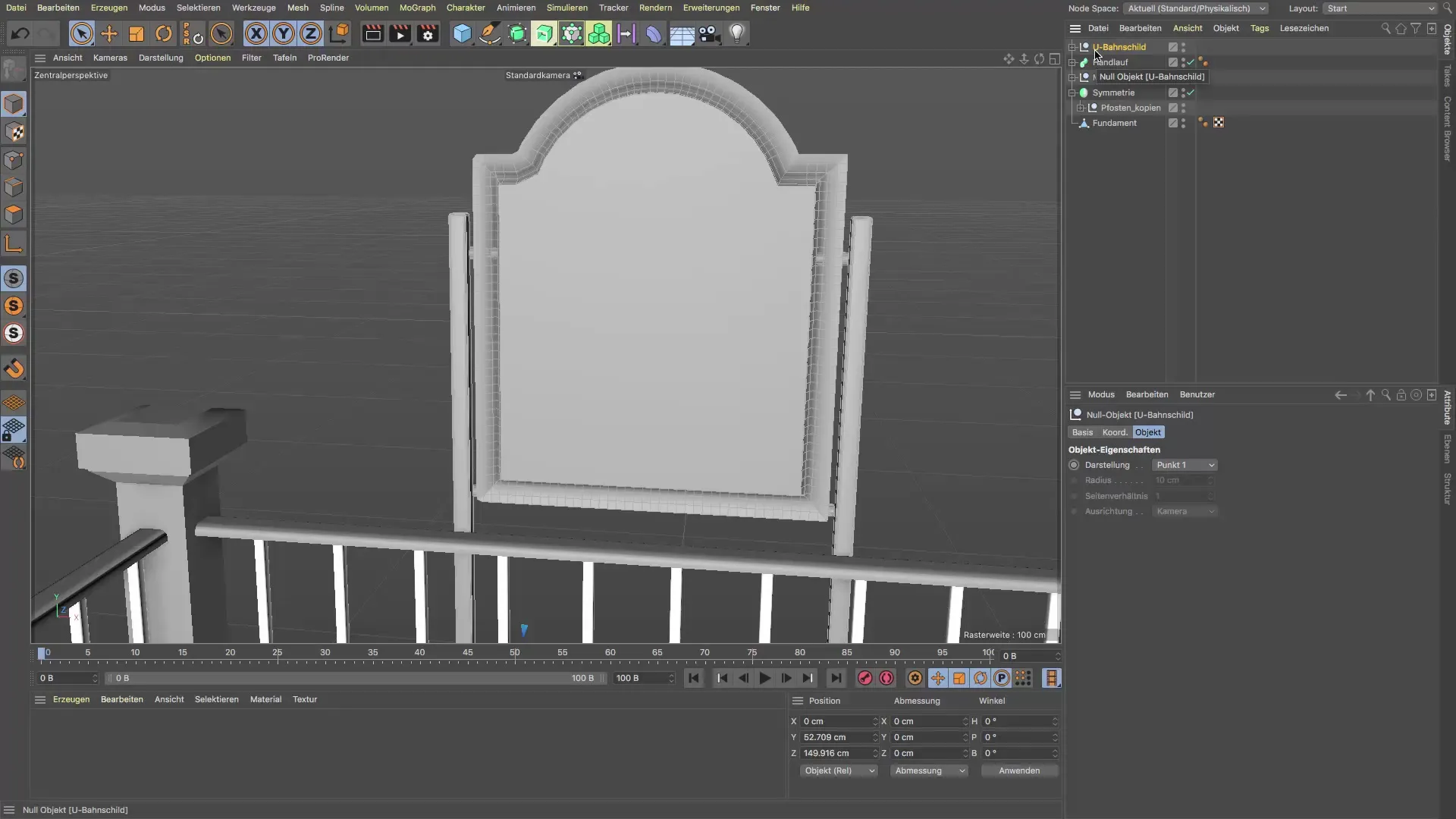 Crear un letrero de metro en Cinema 4D - Modelado paso a paso Crear un letrero de metro en Cinema 4D - Modelado paso a paso